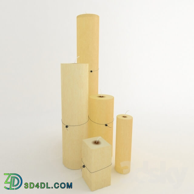 Other decorative objects - Candle Set 01