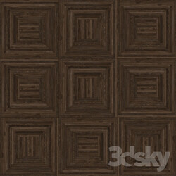 Floor coverings - Artistic parquet-Shields 900 x 900 