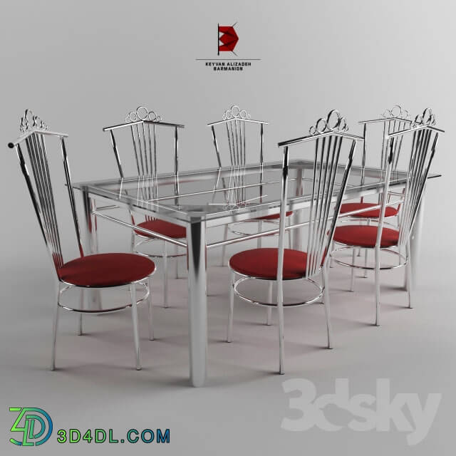 Table _ Chair - KD Table