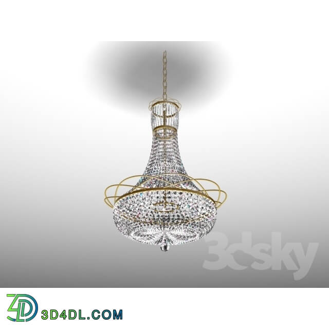 Ceiling light - lustra hrustal