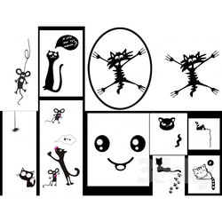 Miscellaneous - stickers refrigerator wall 