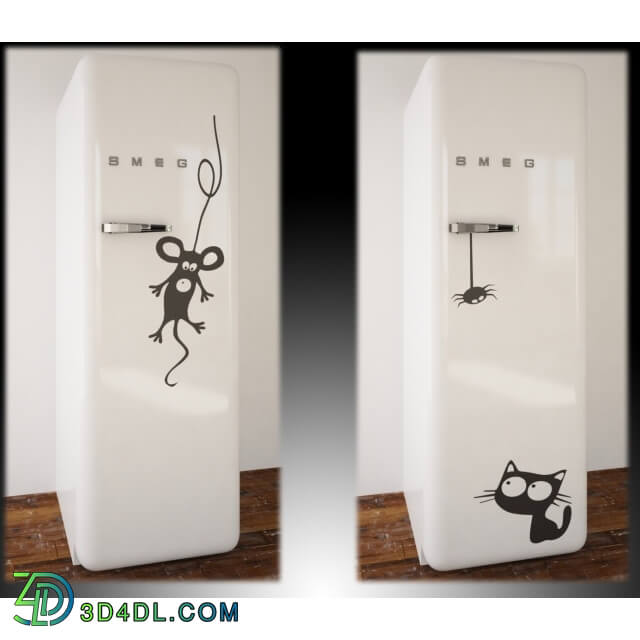 Miscellaneous - stickers refrigerator wall