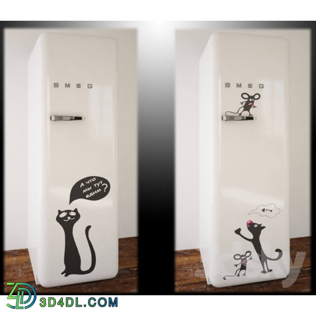 Miscellaneous - stickers refrigerator wall