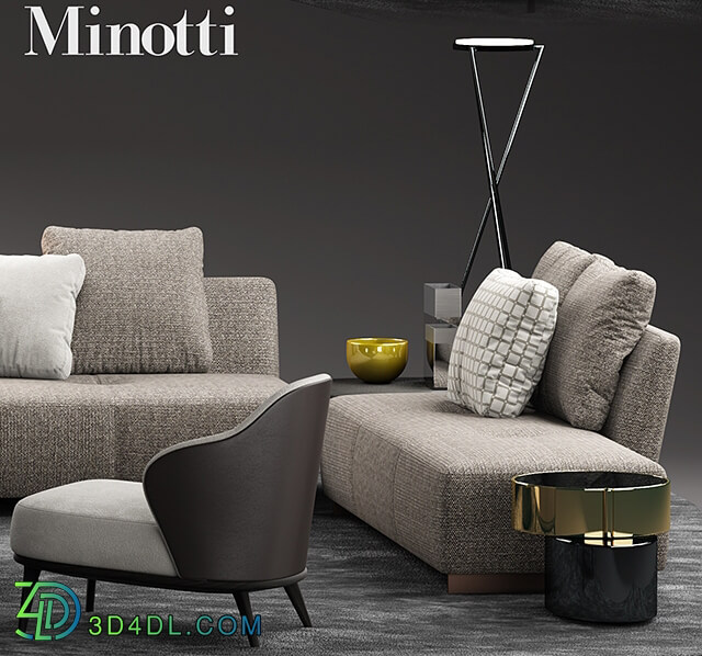 Sofa - Sofa minotti lounge seymour