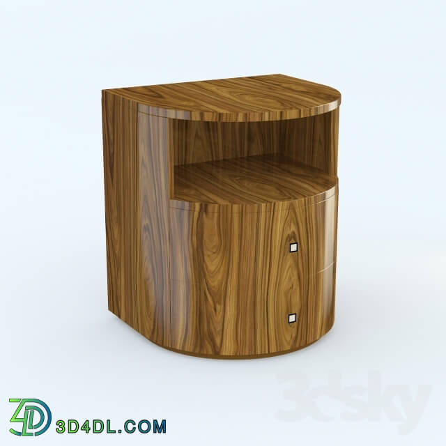 Sideboard _ Chest of drawer - BLACK _amp_ KEY Arc Bedside Table