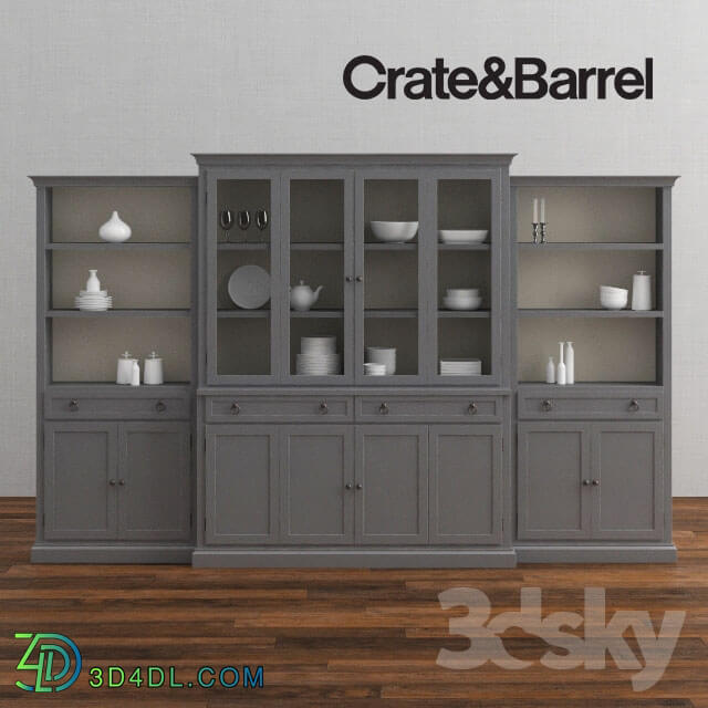 Wardrobe _ Display cabinets - crate barrel cameo