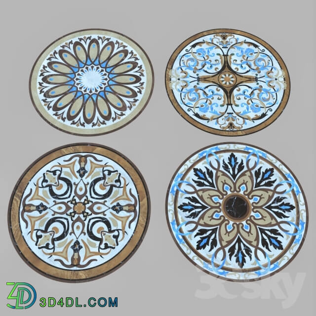 Other decorative objects - Marble panels
