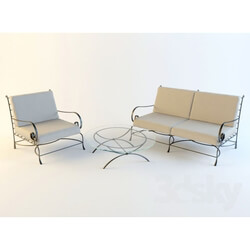 Other soft seating - Forged furniture 