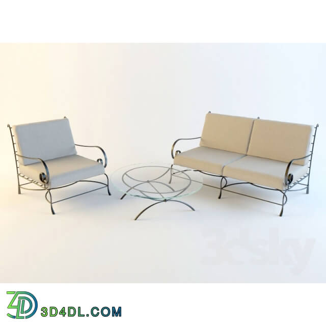 Other soft seating - Forged furniture