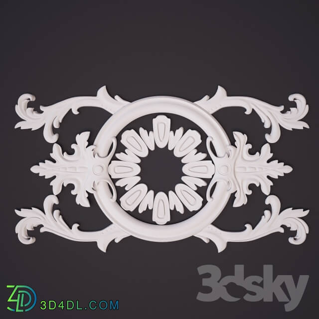 Decorative plaster - Socket