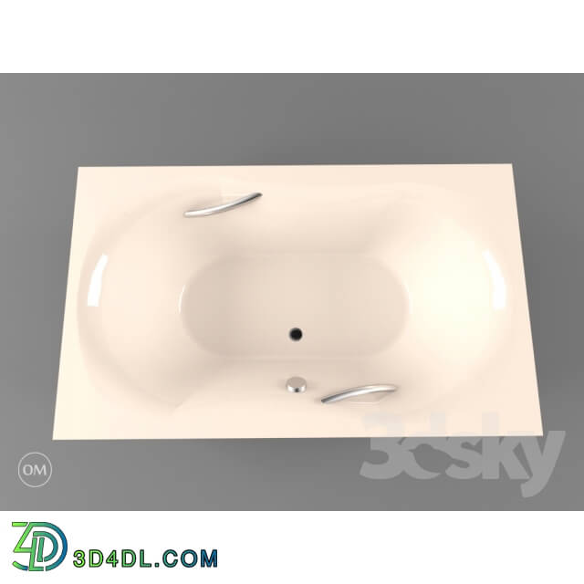 Bathtub - PAA FANFARA 1850mm x 1100mm x 650mm _max. 660mm_