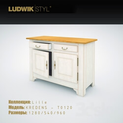 Sideboard _ Chest of drawer - KREDENS - T0120 