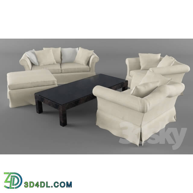 Sofa - sofa and two armchairs