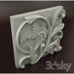 Decorative plaster - carving02 