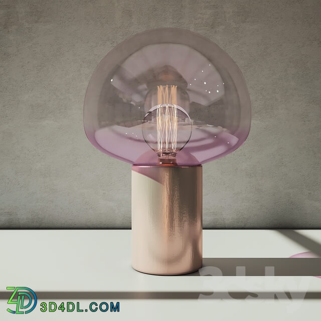 Table lamp - Rose Gold Table Lamp