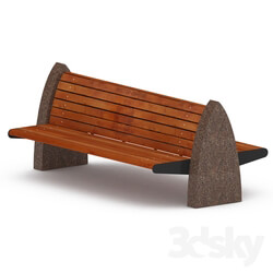 Other architectural elements - Bench two-sided 