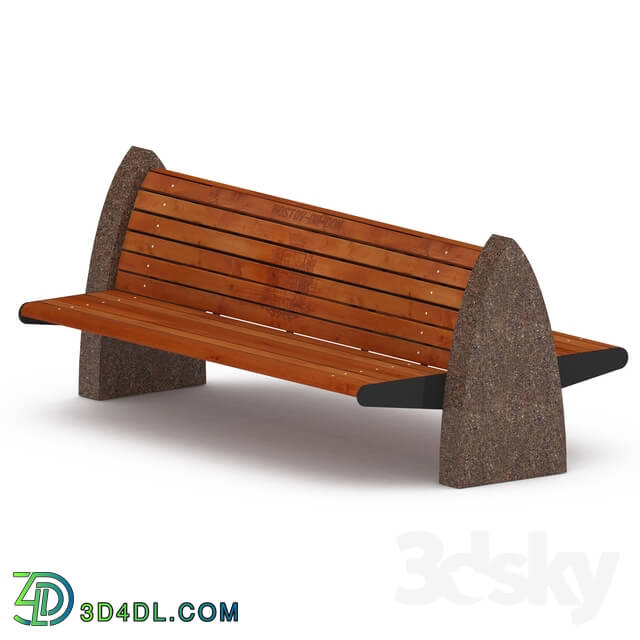 Other architectural elements - Bench two-sided