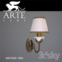 Wall light - Bra ArteLamp A9570AP-1WG 