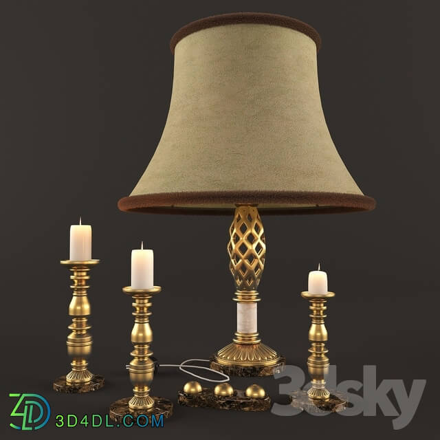 Decorative set - lighting set