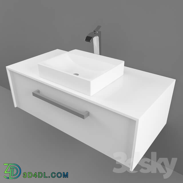 Wash basin - white sink