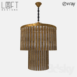 Ceiling light - Pendant lamp LoftDesigne 1226 model 