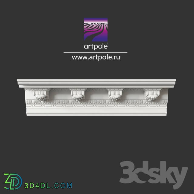 Decorative plaster - Ornamental cornice