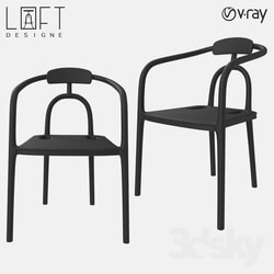 Chair - Chair LoftDesigne 30234 model 