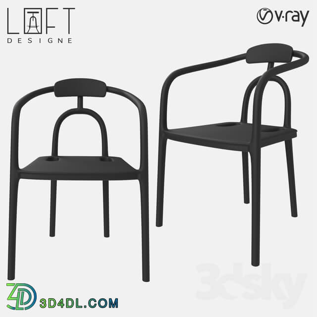 Chair - Chair LoftDesigne 30234 model