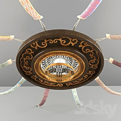 Ceiling light - Chandelier in ethnic style 