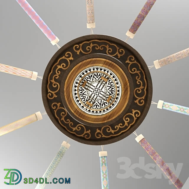 Ceiling light - Chandelier in ethnic style