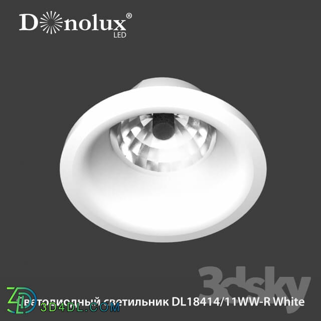 Spot light - Type LED lamp DL18414 _ 11WW-R White