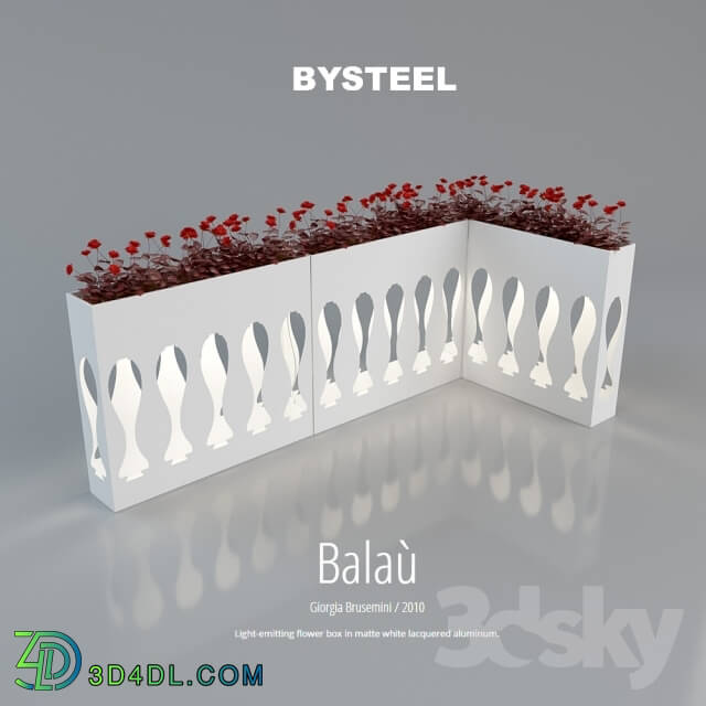 Plant - BySteel Balau flower box