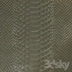 Leather - The texture snake skin 