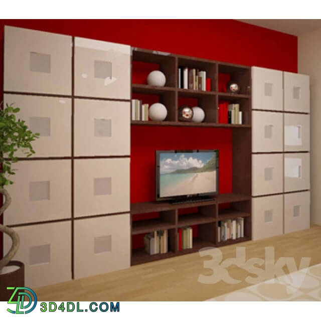 Wardrobe _ Display cabinets - Modern TV stand