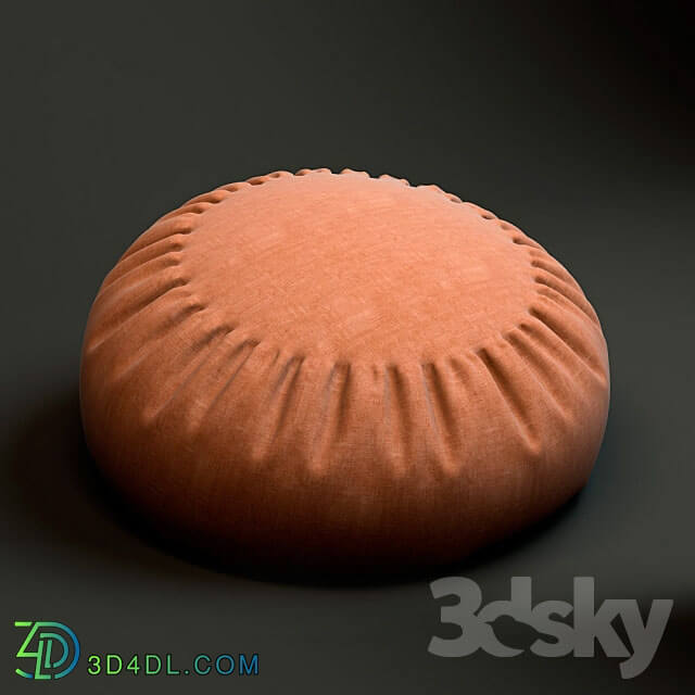 Other soft seating - Ottoman_ pillow