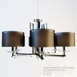 Ceiling light - Contemporary Chandeliers With Shade Lin _amp_ Yang Lighting Co._ Ltd. 