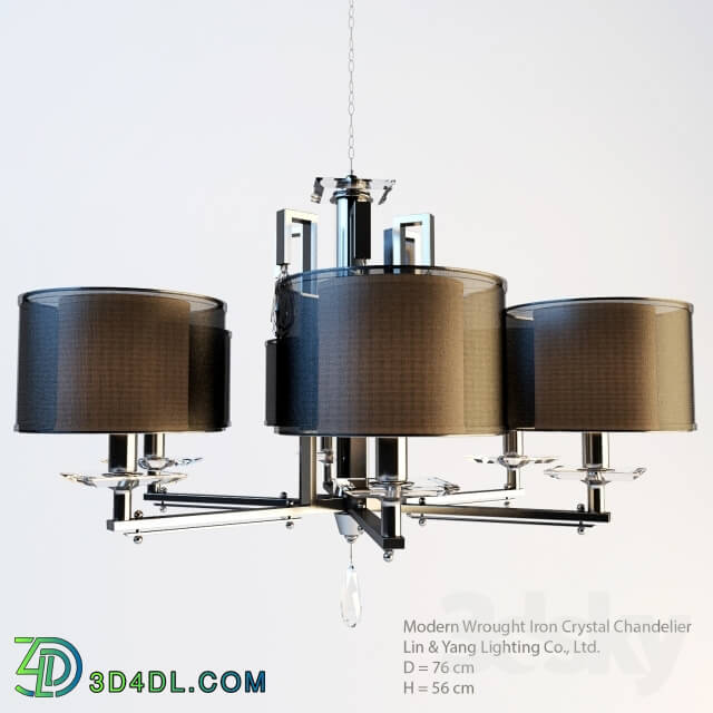 Ceiling light - Contemporary Chandeliers With Shade Lin _amp_ Yang Lighting Co._ Ltd.