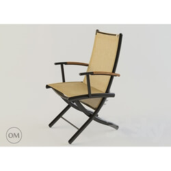 Chair - Outdoor armchair Rivge Triconfort 