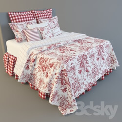 Bed - country bedding 