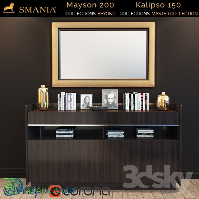 Sideboard _ Chest of drawer - SMANIA Mayson 200_ Kalipso 150