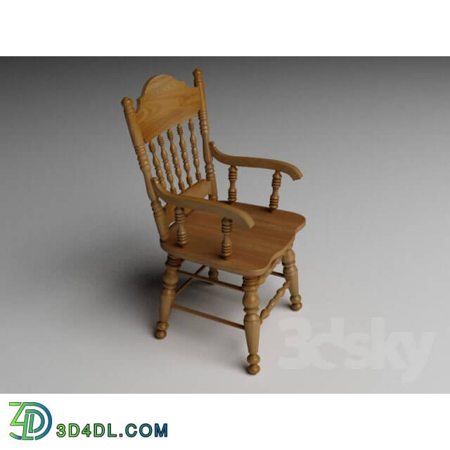 Chair - Chair in ethnic style