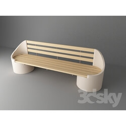 Other architectural elements - Circular bench 