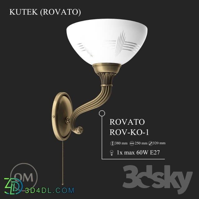 Wall light - KUTEK _ROVATO_ ROV-KO-1