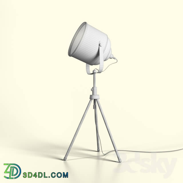 Table lamp - Lamp with tripod by Maisons du Monde