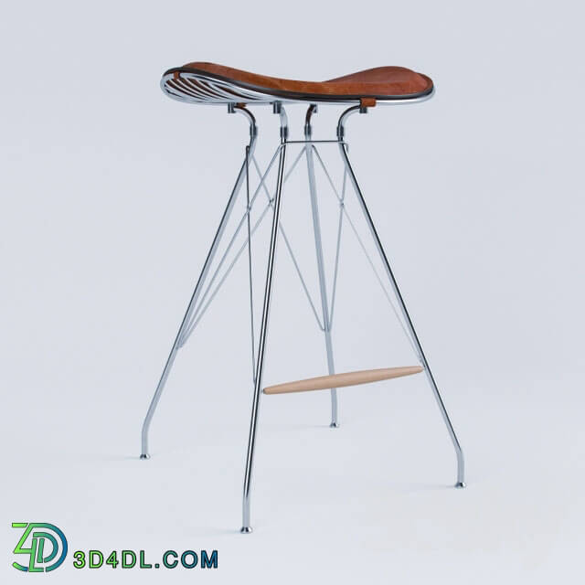 Chair - Wire Bar Stool by Overgaard _amp_ Dyrman