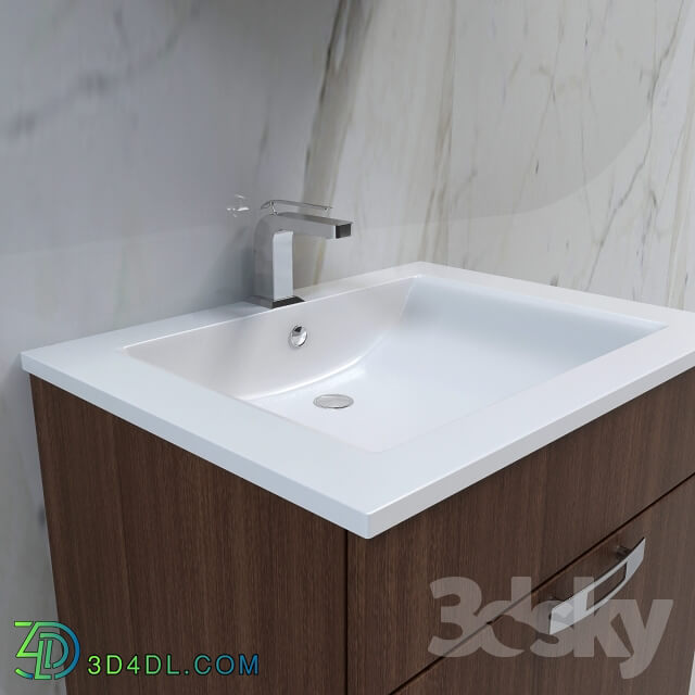 Bathroom furniture - Vanity _In600 91_