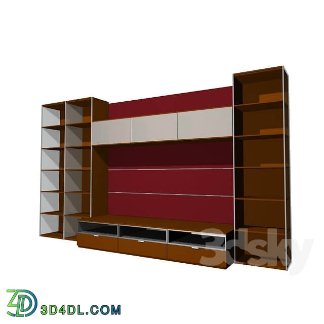 Wardrobe _ Display cabinets - Storage system _wall_