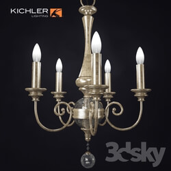 Ceiling light - Kichler Lighting _ Rosalie Collection _ Rosalie 5 Light Mini Chandelier 