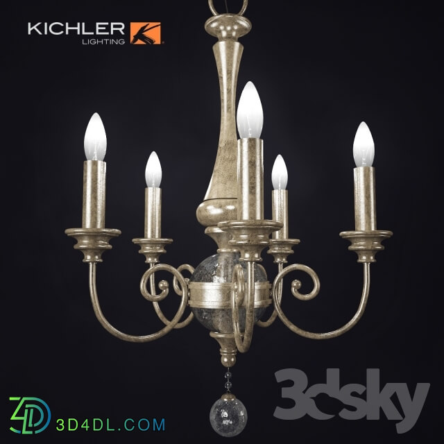 Ceiling light - Kichler Lighting _ Rosalie Collection _ Rosalie 5 Light Mini Chandelier