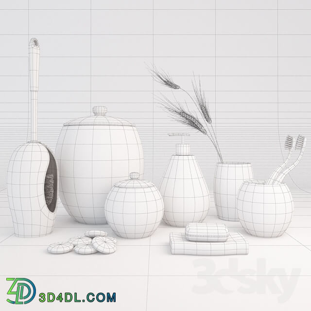 Bathroom accessories - Karla_Decor